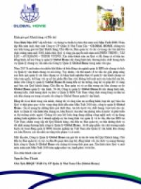 Global Home - Year End Party 2017, Happy New Year 2018