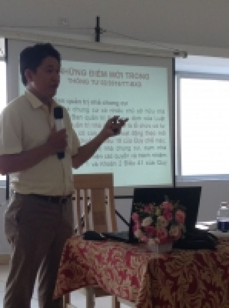 Ban quản trị chung cư t&igrave;m hiểu Th&ocirc;ng tư 02