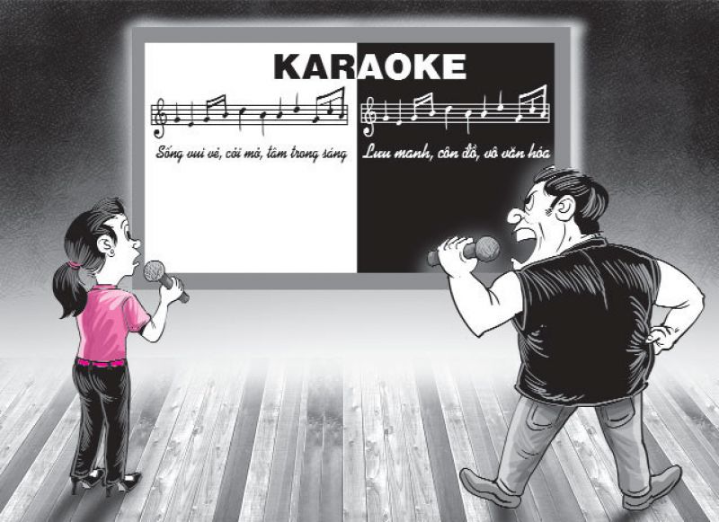 Mức phạt khi h&aacute;t karaoke g&acirc;y ồn &agrave;o, vượt mức quy định