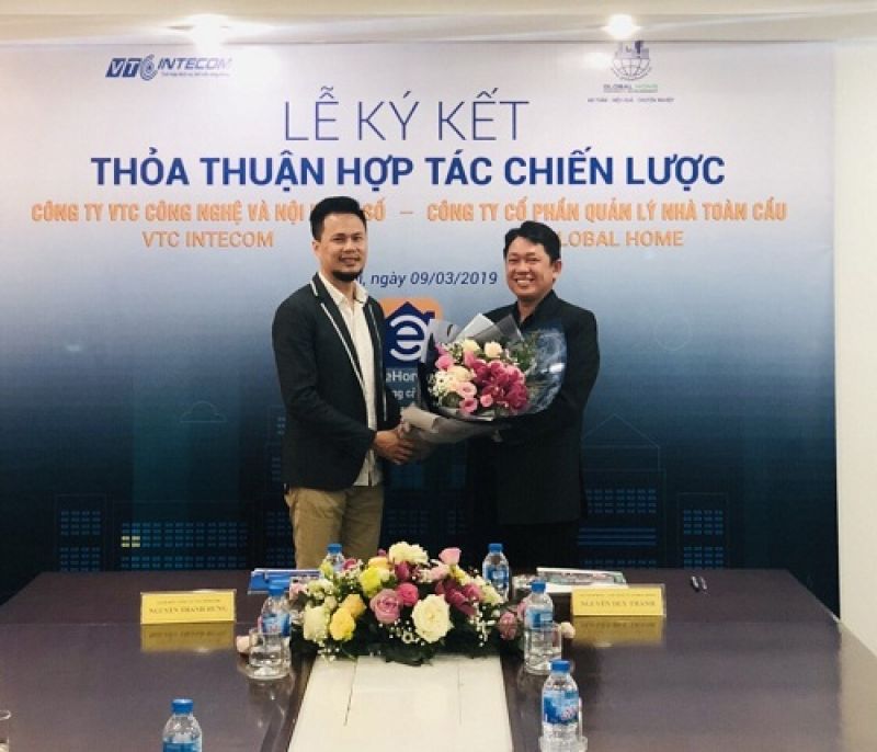 VTC INTECOM V&Agrave; GLOBAL HOME K&Iacute; KẾT THỎA THUẬN HỢP T&Aacute;C CHIẾN LƯỢC