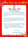 Thư Chúc Tết từ CTHĐQT - Công Ty Quản Lý Global Home