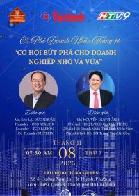 CÀ PHÊ DOANH NHÂN THÁNG 11 – “CƠ HỘI BỨT PHÁ CHO DOANH NGHIỆP NHỎ VÀ VỪA”